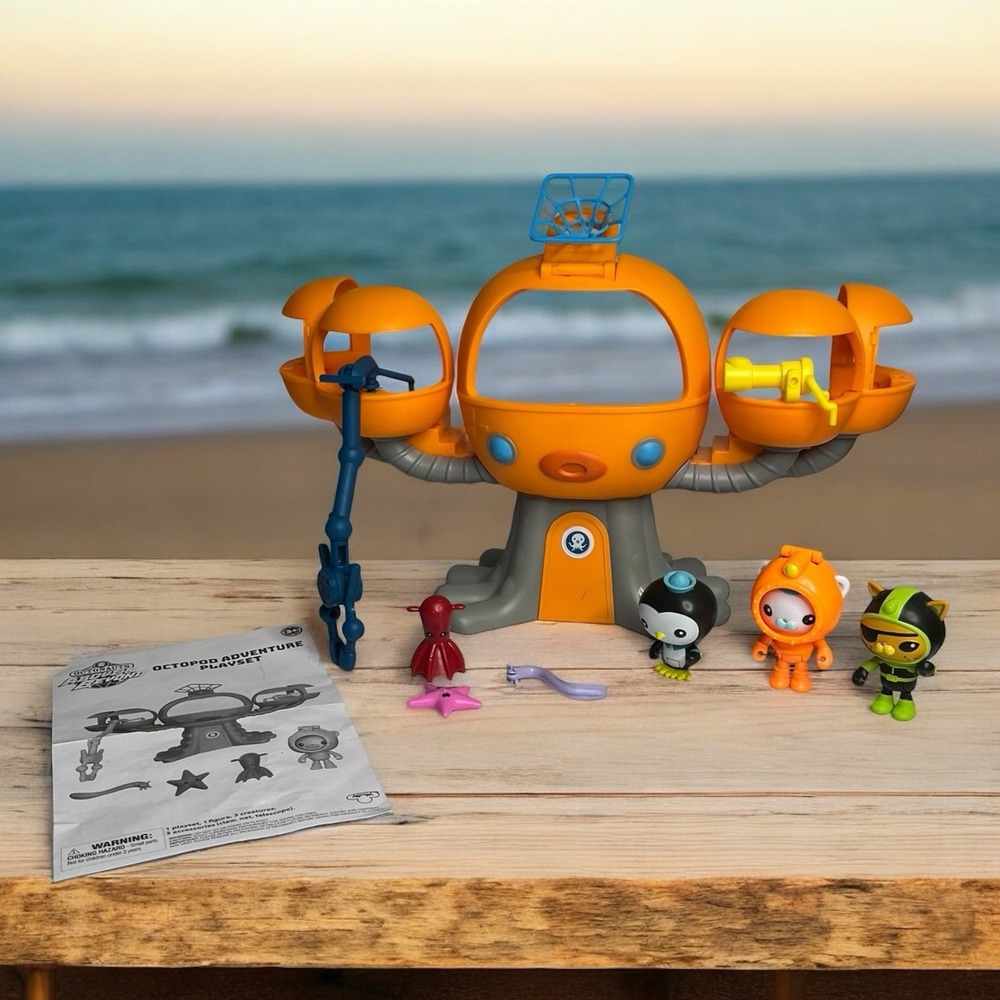 Octonauts Above and Beyond Adventure Octopod Playset w/ Figures & Accessories